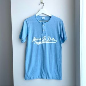 Alpha Xi Delta Baseball Tee